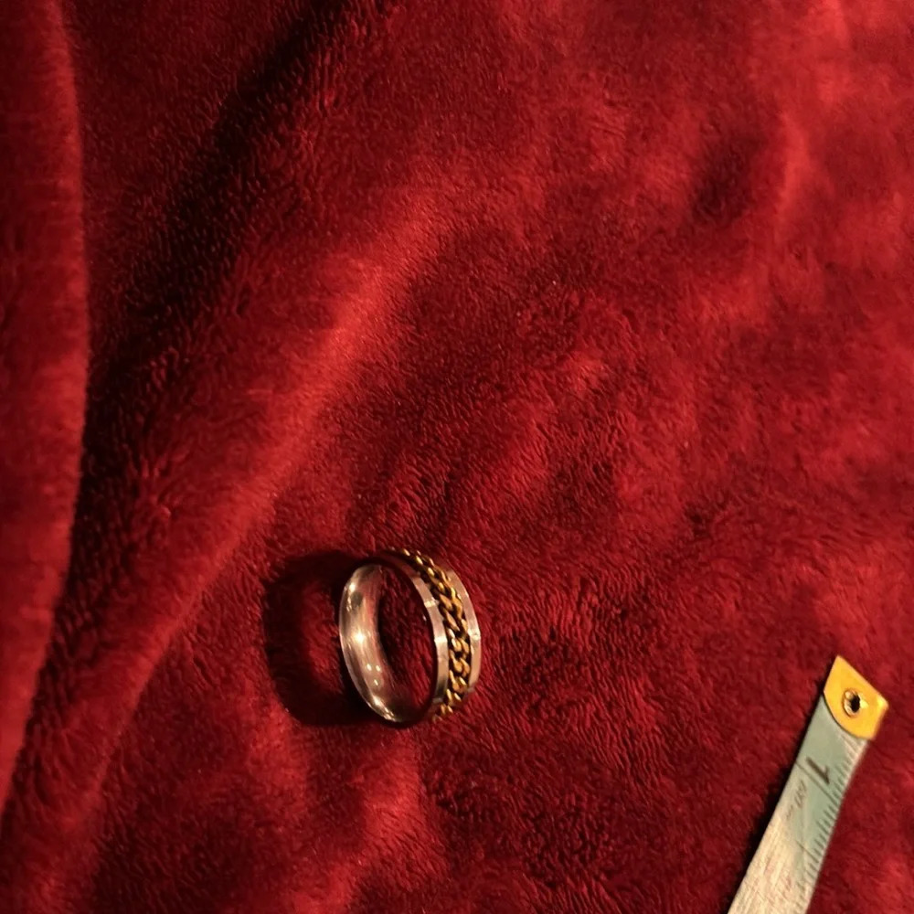 Vintage Style Titanium Band Ring Size‎ 11 - Picture 9 of 12